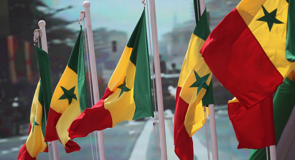 Drapeau de la Présidence du Sénégal