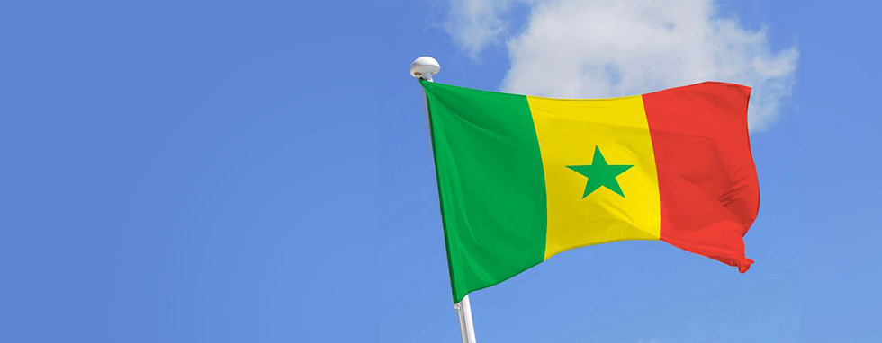 Drapeau de la Présidence du Sénégal